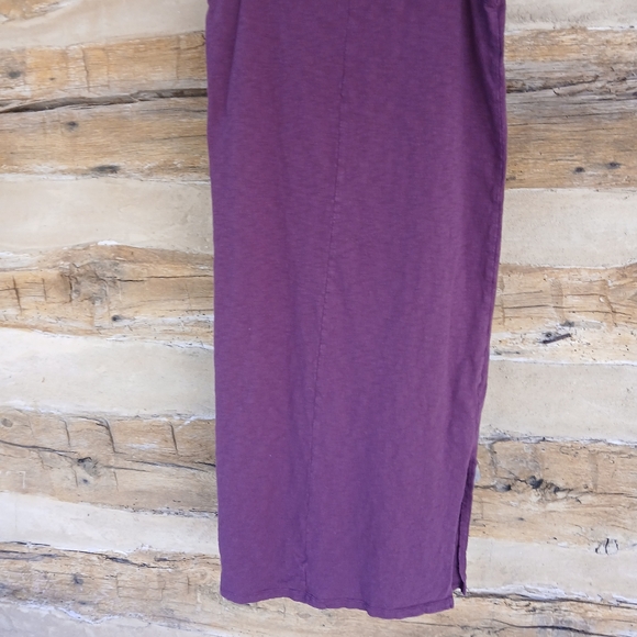 GAP Burgundy Sleeveless Cotton Maxi Dress Small - Picture 3 of 10
